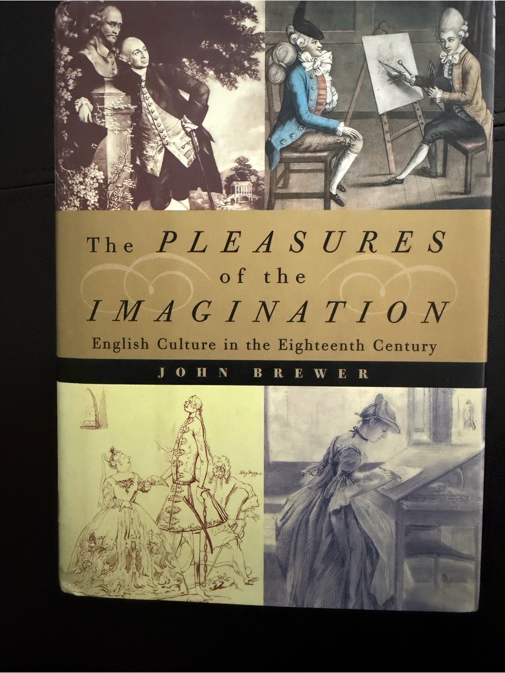 Pleasures Imagination Book Novel History English Culture 18th Brewer 0374234582